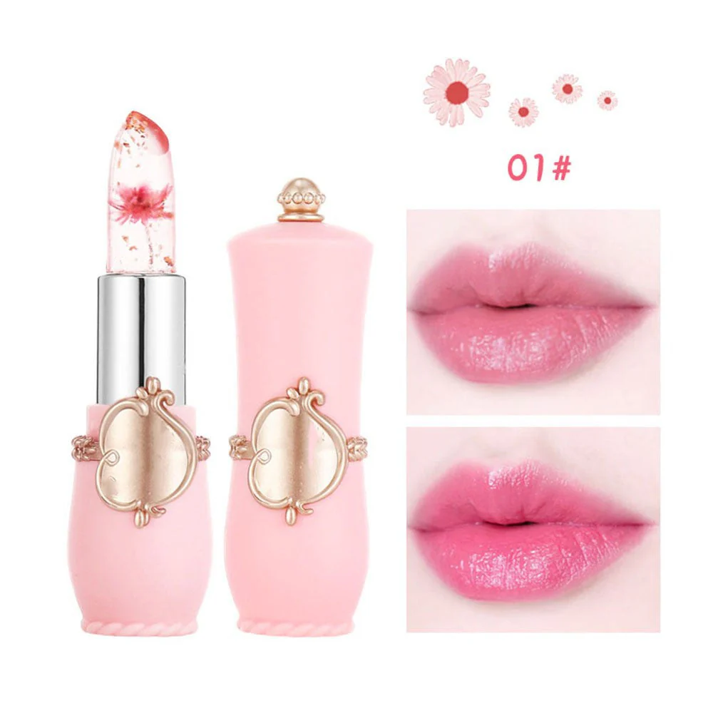 ✨BUY 1 FREE 1✨Crystal Jelly Flower Color Changing Lipstick - Image 8