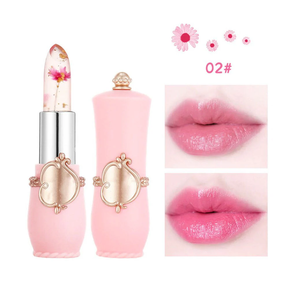 ✨BUY 1 FREE 1✨Crystal Jelly Flower Color Changing Lipstick - Image 9
