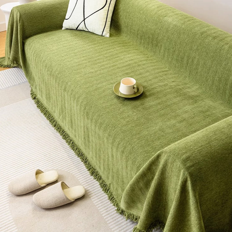【Christmas Gift】 Herringbone Chenille Sofa Cover - Image 4