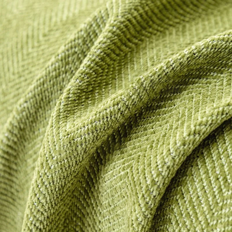 【Christmas Gift】 Herringbone Chenille Sofa Cover - Image 6