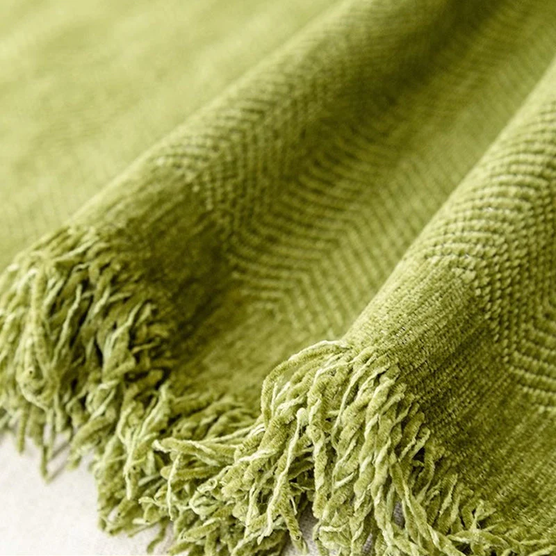 【Christmas Gift】 Herringbone Chenille Sofa Cover - Image 8