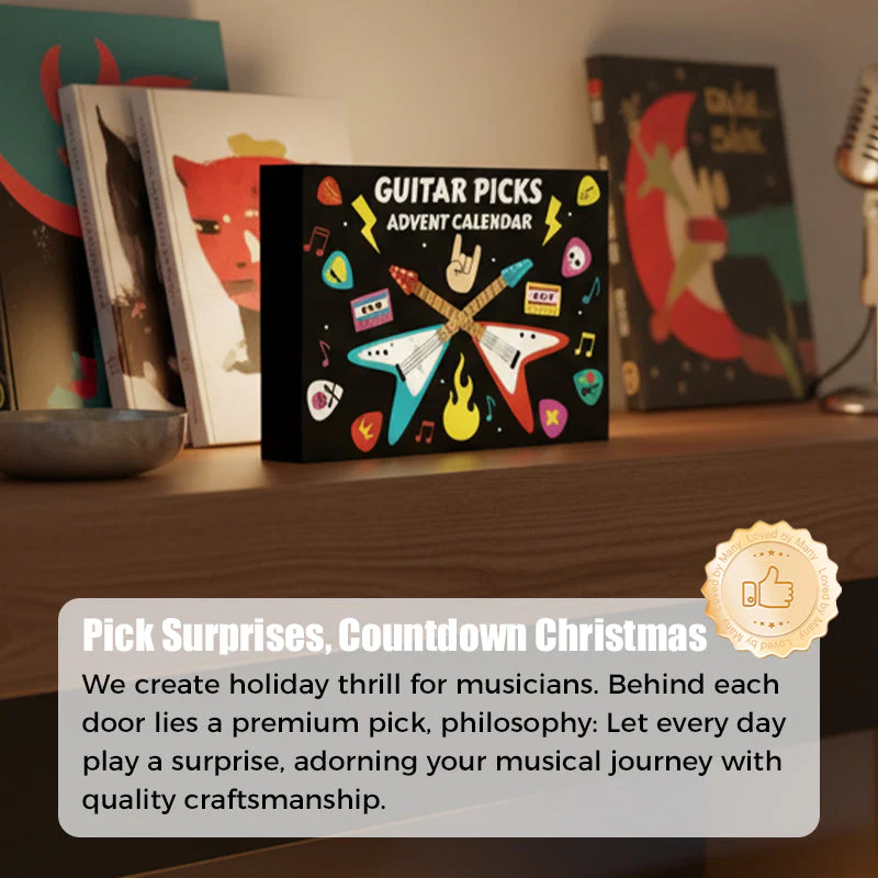 🎁Christmas Gift 40% OFF🎸Guitar Picks Advent Calendar 2026 - Image 8