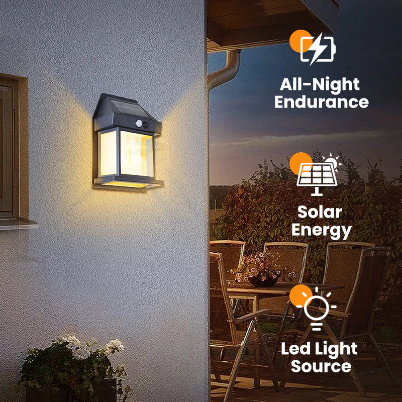 🎁SOLAR WALL LIGHT💡Motion Sensor & Weatherproof, Automatic Dusk to Dawn Operation, Easy Installation for Garden and Pathway 🌟🛒 - Image 6