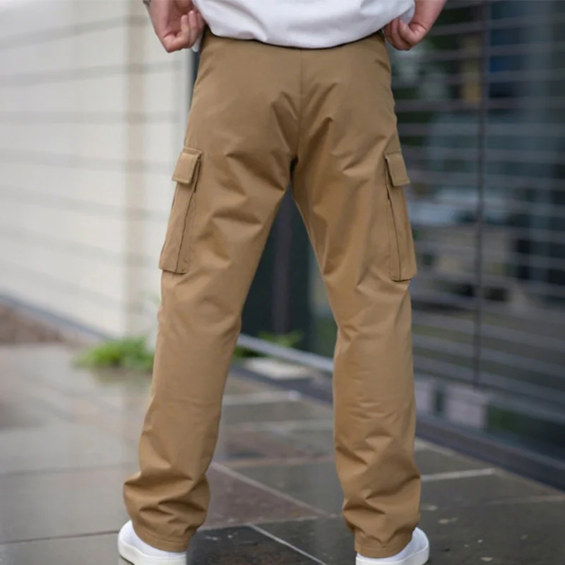 👖💼40% off!⚡ Classic Multi-Pocket Cargo Pants for Men – Relaxed Fit, Durable & Breathable, Sizes 2XL–4XL! 🌿🖤 - Image 2