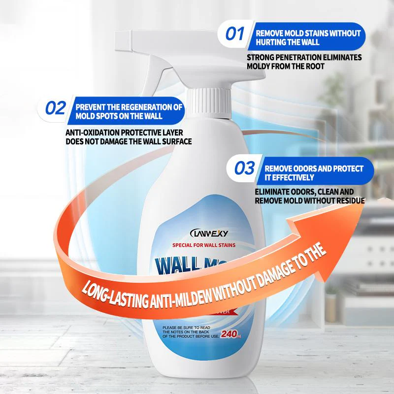 🔥 BUY 2 GET 1 FREE! ✨ Lanwexy Mould Removal Spray - Eliminates Stubborn Mould in Minutes, Prevents Regrowth on Tiles & Surfaces 🚿🧼 - Image 2