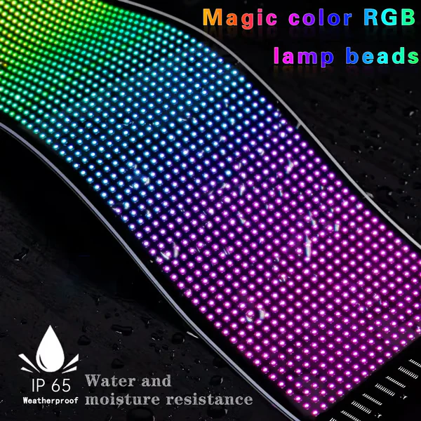 🔥Hot Sale 40% OFF🎁Colorful Eye Lamp Soft Screen for Car Windows - Image 4