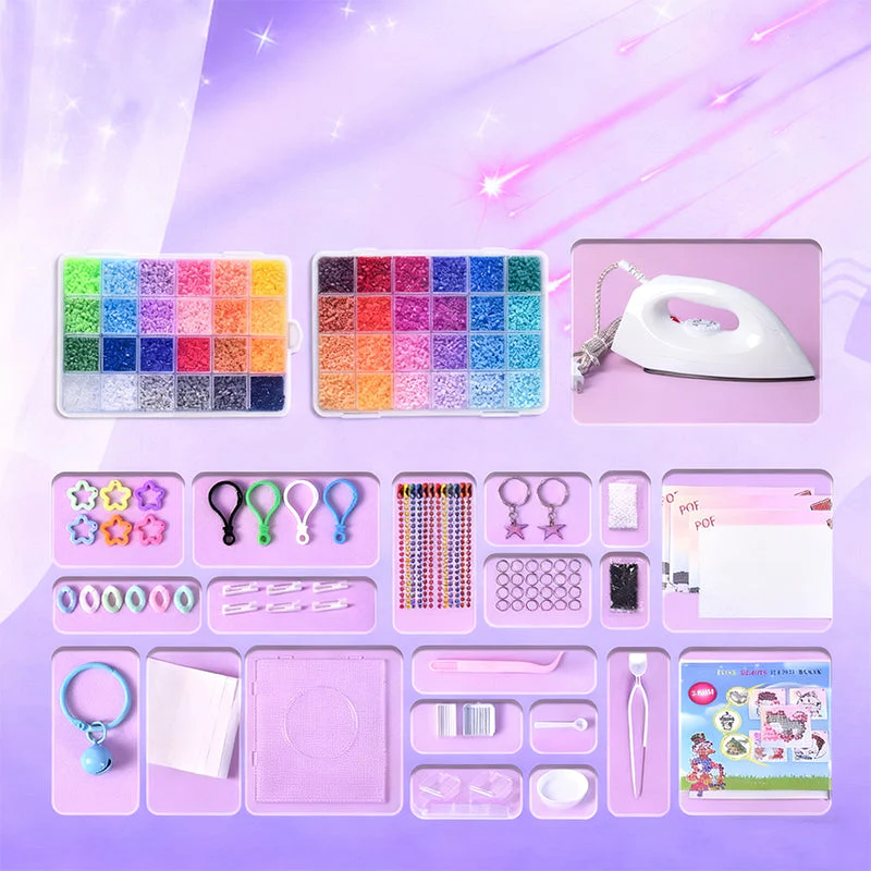 🎨Christmas Gift 40% OFF! 🎁 COMPLETE CRAFT KIT - 96 Colors with Storage Case, Perfect for Kids' Art Projects and Creative Development, Ideal Christmas Gift 👧✂️ - Image 11