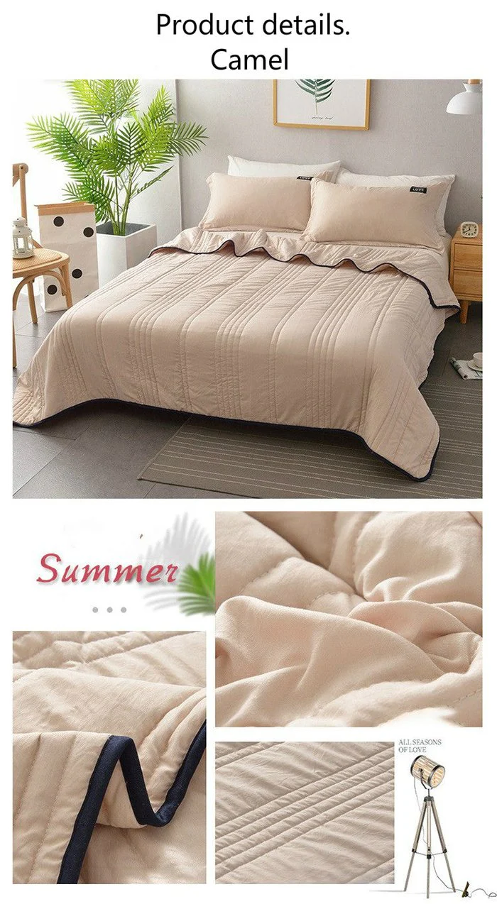 Cool Ice Silky Summer Air Blanket Queen King Size - Image 16