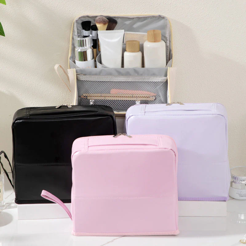 💄40% OFF NOW! 👜 Handheld Partitioned Cosmetic Bag – Multi-compartment, Lightweight & Stylish Design ✨