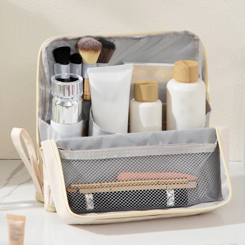 💄40% OFF NOW! 👜 Handheld Partitioned Cosmetic Bag – Multi-compartment, Lightweight & Stylish Design ✨ - Image 3