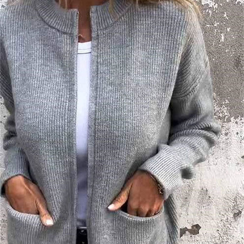 🌸 2026 Early-Spring New | Cozy Zip-Knit Jacket | All-Day Comfort - Image 8