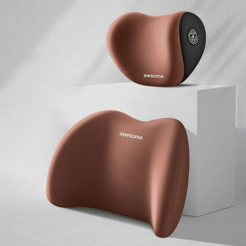 [Creative Gift] Car Headrest Neck And Waist Pillow - Image 13