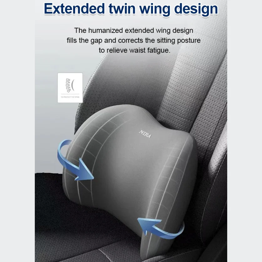 [Creative Gift] Car Headrest Neck And Waist Pillow - Image 6