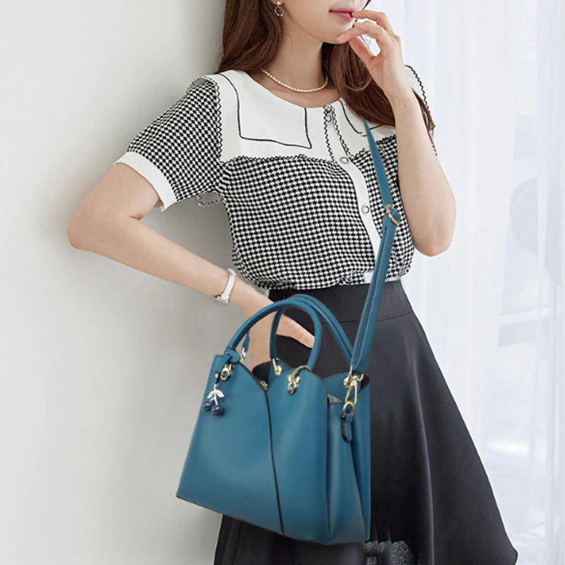 Large capacity cross-body shoulder bag - Image 4