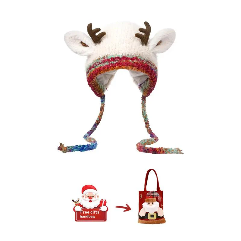 🎄🦌Original design Festive Christmas Antler Hat🧶🎁 - Image 14