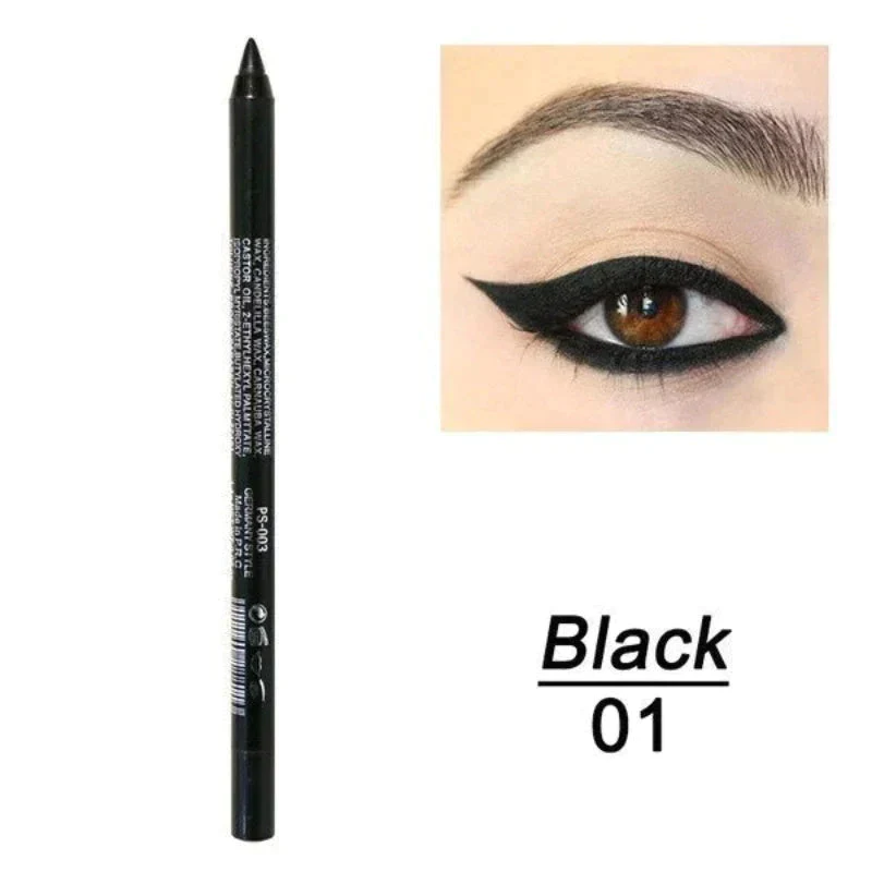14-Pack Eyeliner Pencil Waterproof Colored Gel Liners with Metallic & Shimmer Finishes Smudge-Proof - Image 7