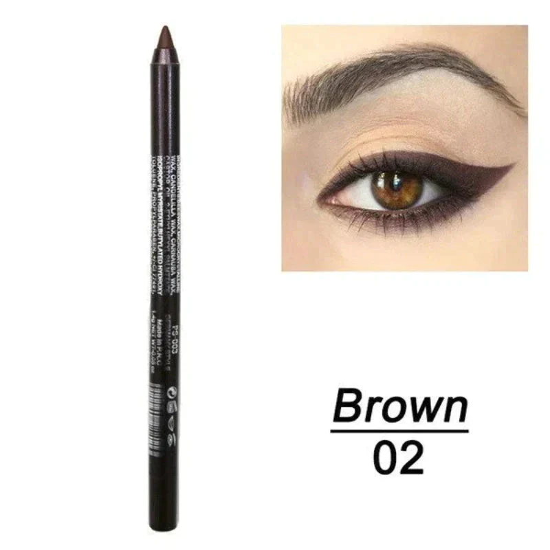14-Pack Eyeliner Pencil Waterproof Colored Gel Liners with Metallic & Shimmer Finishes Smudge-Proof - Image 8