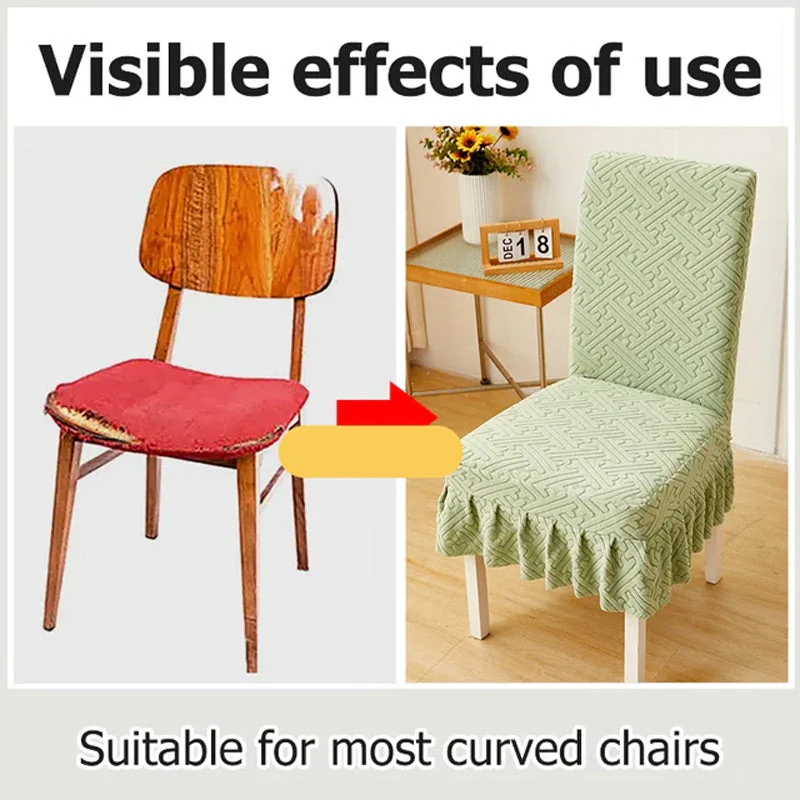 🪑Dining Chair Slipcover Set of 2 ✨Instant holiday upgrade! Refresh your dining space - Image 3