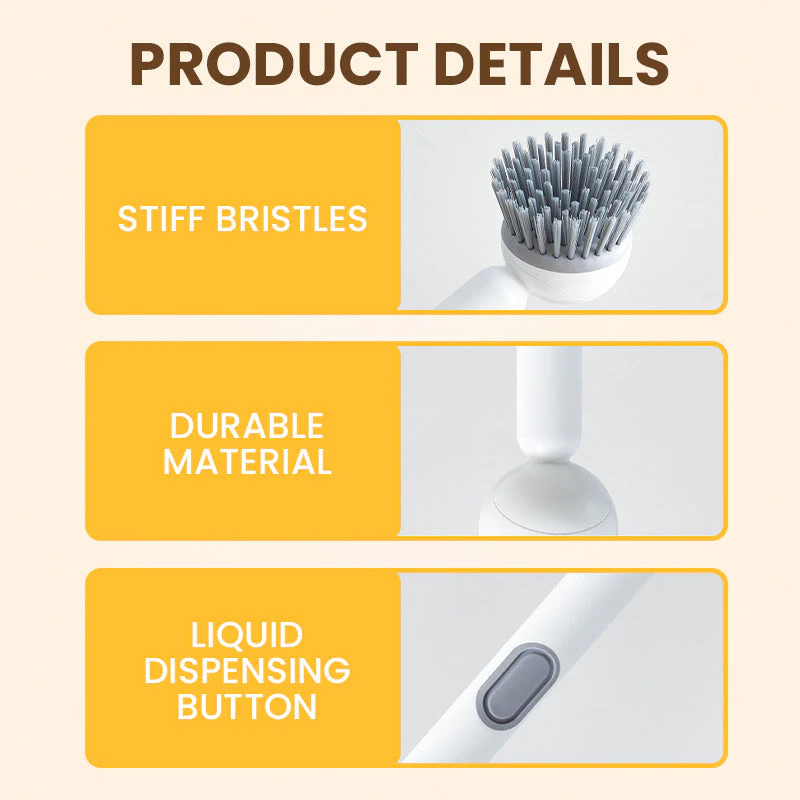 🧽40% OFF NOW! ✨ Rotatable Cleaning Brush - 360° Spinning Head with Extendable Handle for Tiles & Hard-to-Reach Areas 🚿🔧 - Image 10