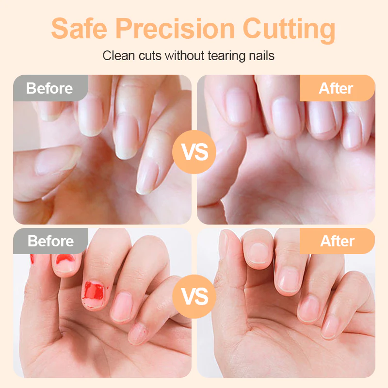 Electric Nail Clipper with Light - Image 2