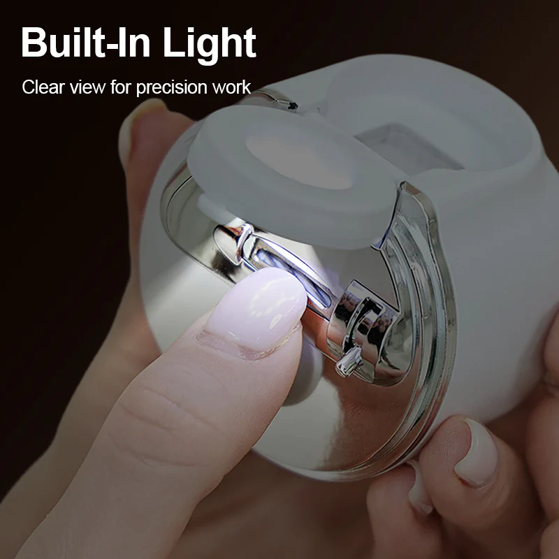 Electric Nail Clipper with Light - Image 4