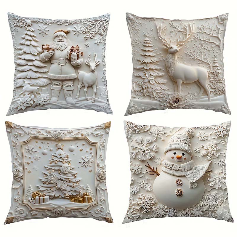 🎅 Christmas Gift Recommendations!🎁Elegant Christmas Decorative Pillow Covers (50% OFF) - Image 7