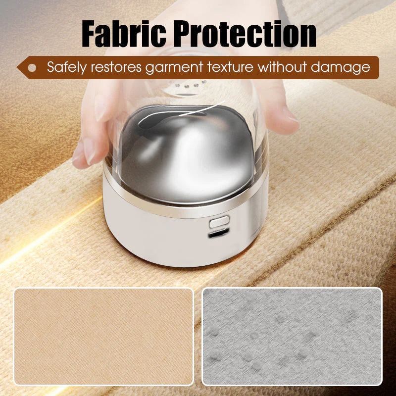 🧶Portable Rechargeable Fabric Shaver - 3-Speed Settings with LED Light for Sweaters & Upholstery Care 🔋✨ - Image 3