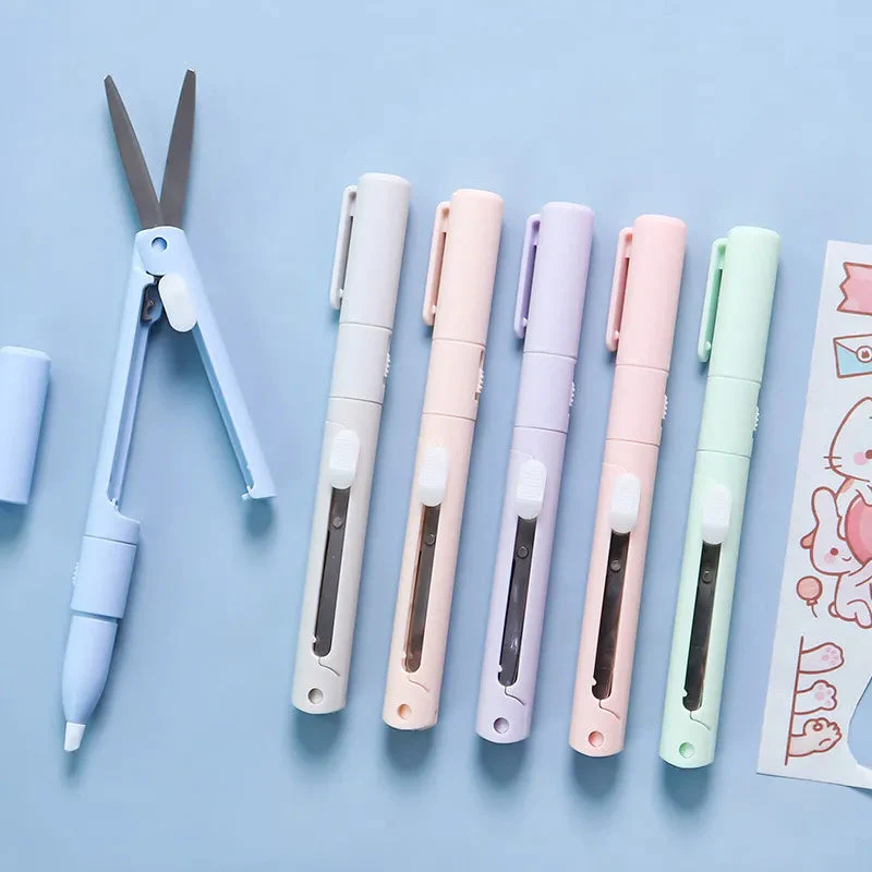 Foldable Mini Scissors Ceramic Pencil - Image 7