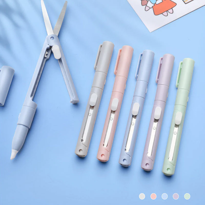 Foldable Mini Scissors Ceramic Pencil - Image 8