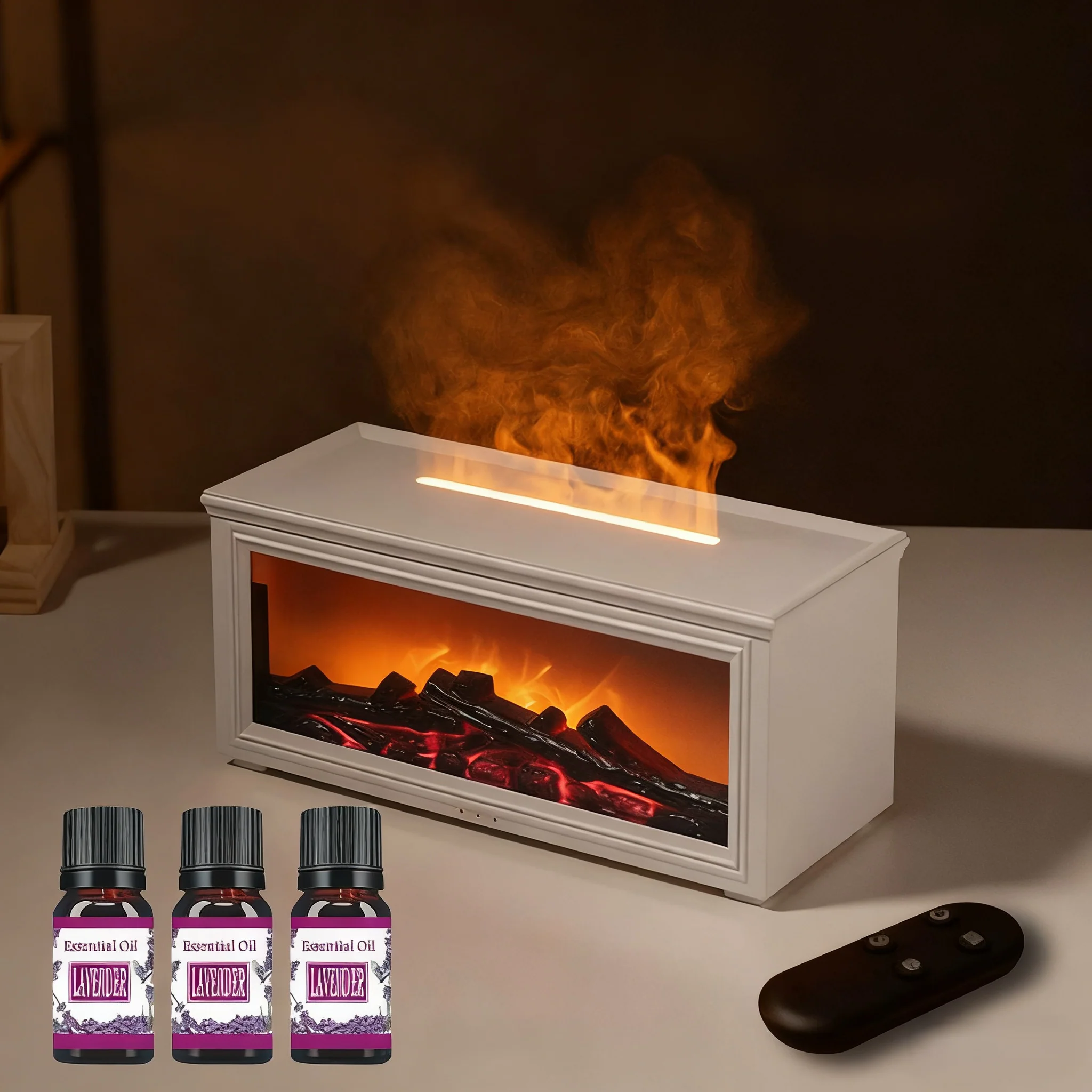 🔥 LAST DAY PROMOTION - 50%OFF 🔥 Fireplace Flame Diffuser Humidifier with Remote - Image 16
