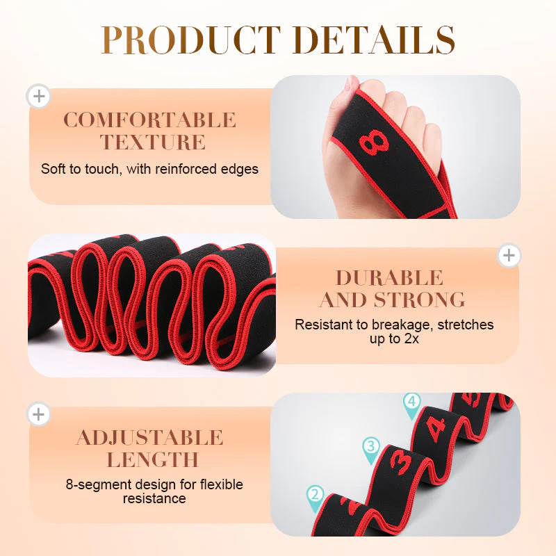 🧘‍♀️40% OFF💕Resistance band for fitness and yoga - Image 6