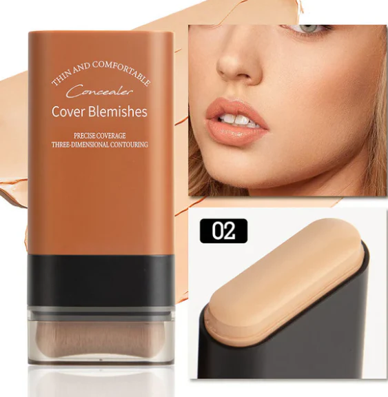 🎉Hot Sale🎉Hydrating Lightweight Foundation Stick with Brush - Image 10