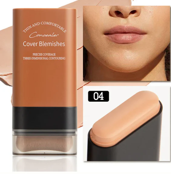 🎉Hot Sale🎉Hydrating Lightweight Foundation Stick with Brush - Image 12