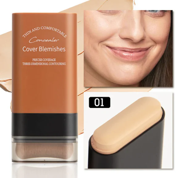 🎉Hot Sale🎉Hydrating Lightweight Foundation Stick with Brush - Image 9