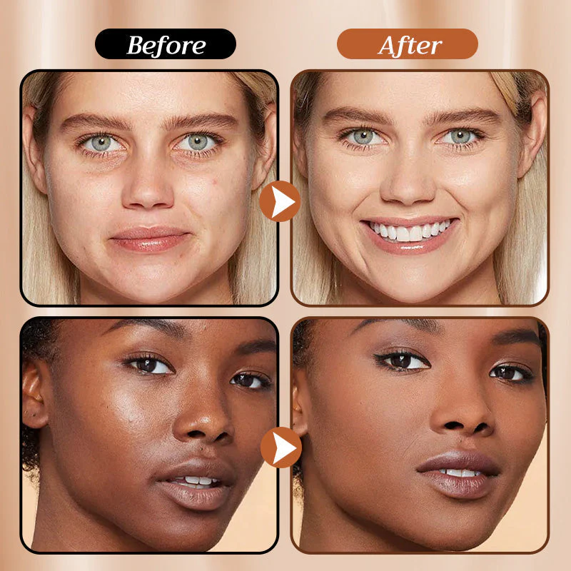 🔥BUY MORE GET MORE FREE! 💄 Instant Concealing Foundation Stick – Built-in Brush, Full Coverage & Lightweight Formula for Flawless Skin ✨📦 - Image 4