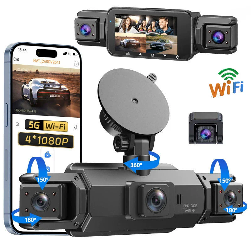 📹40% OFF!📷4-Channel HD Dash Cam with Night Vision - Image 10