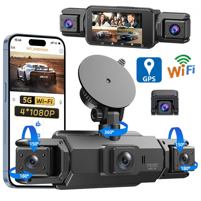 📹40% OFF!📷4-Channel HD Dash Cam with Night Vision - Image 11