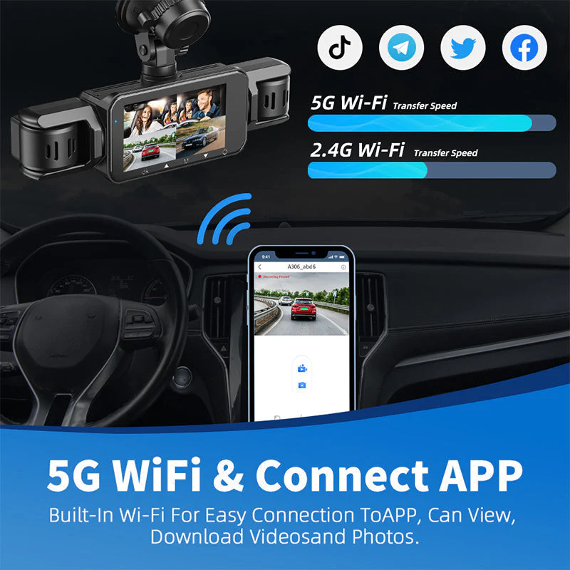 📹40% OFF!📷4-Channel HD Dash Cam with Night Vision - Image 5