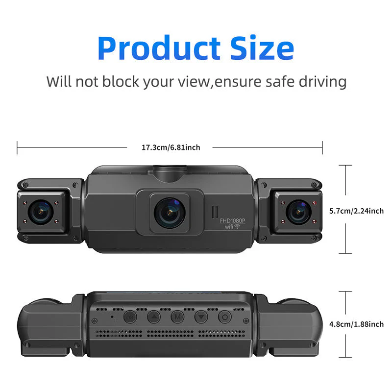 📹40% OFF!📷4-Channel HD Dash Cam with Night Vision - Image 9