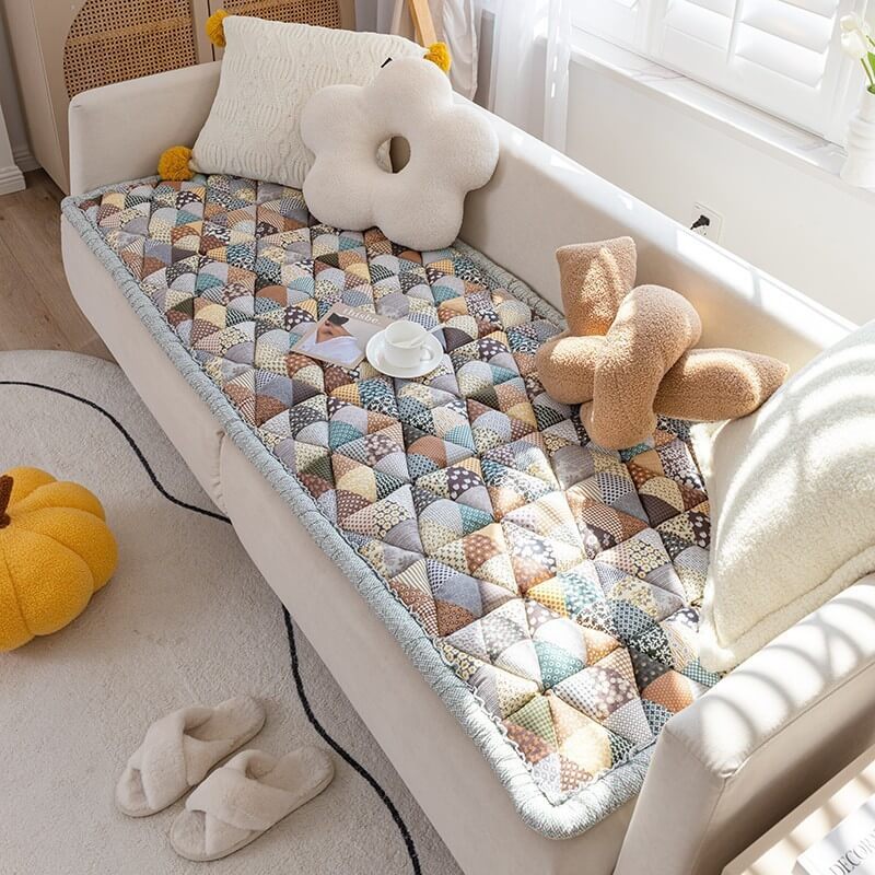 Garden Chic Cotton Protective Couch Cover - Image 6