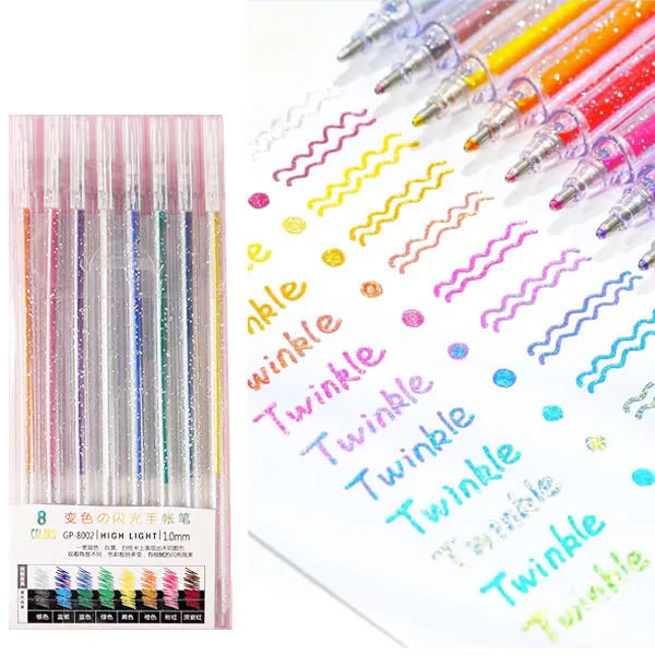 ✍️40% OFF!⚡50K+ SOLD!🎁Glitter Gel Pen Set - Image 11