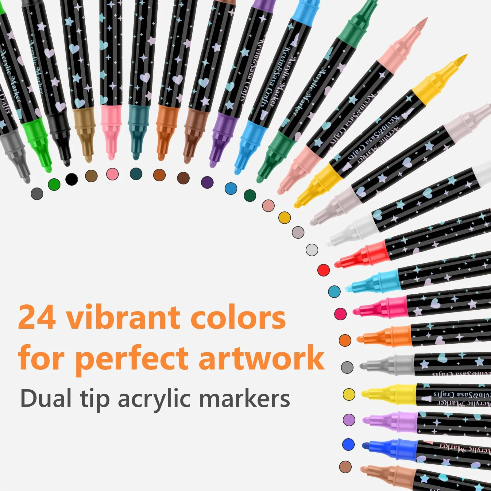 🎁Dual-Tip Glitter Marker Pen - Image 8