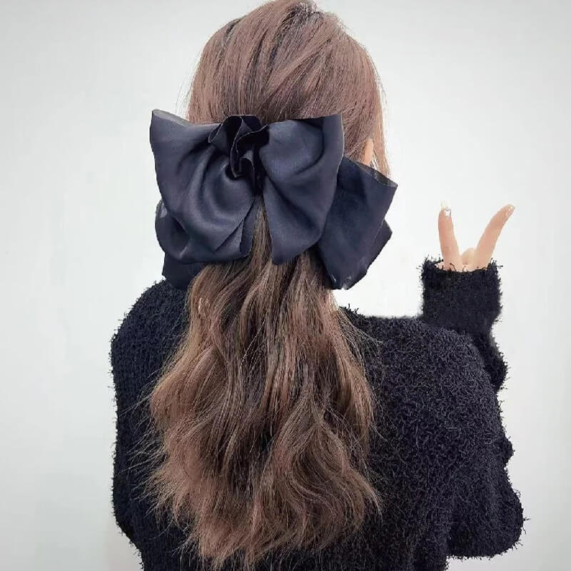 Women's long curly ponytail wig - Image 5
