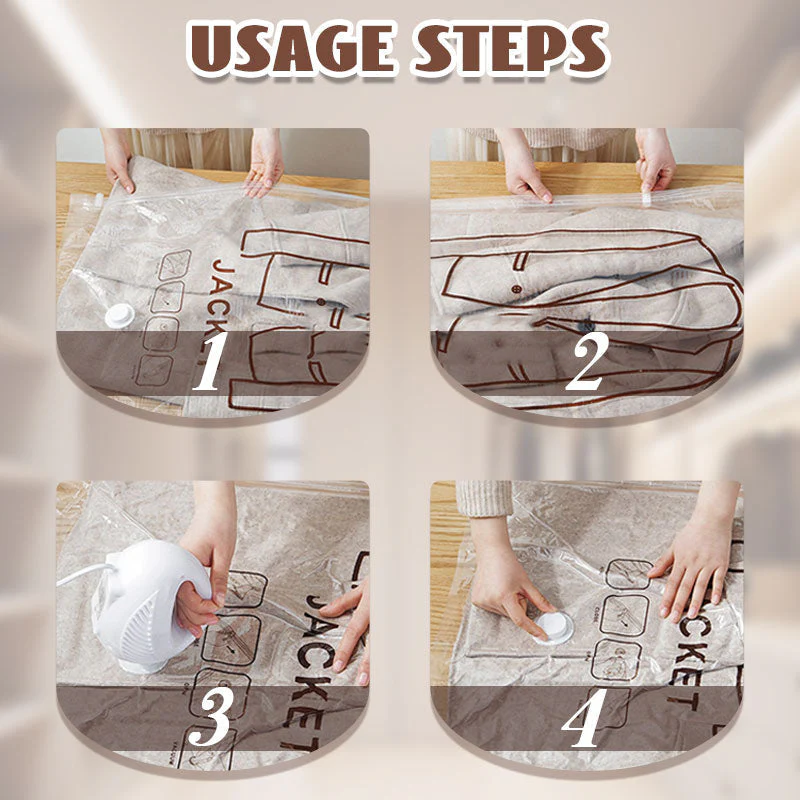 📢40%  OFF!⏰Hanging Vacuum Storage Bags - Image 7