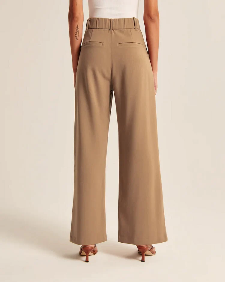 HIGH WAIST TAILORED WIDE LEG PANTS - Image 12