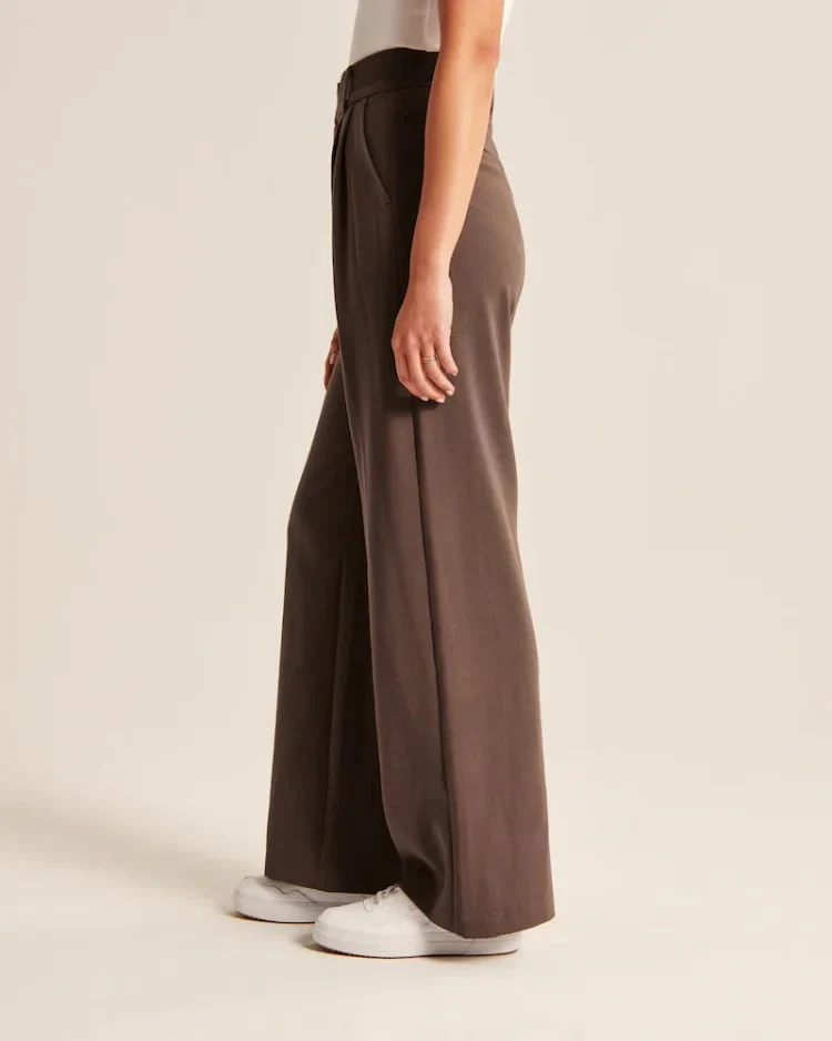 HIGH WAIST TAILORED WIDE LEG PANTS - Image 15