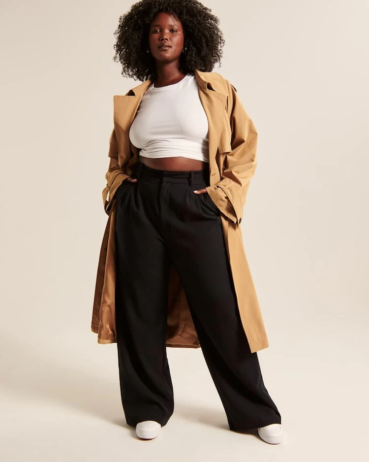 HIGH WAIST TAILORED WIDE LEG PANTS - Image 2