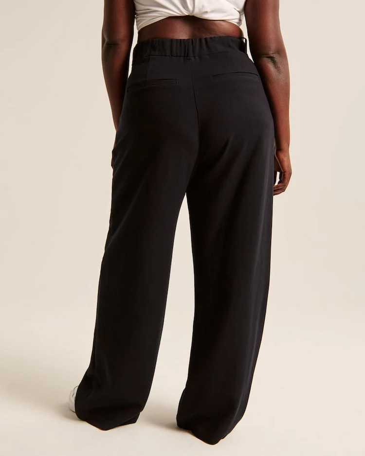 HIGH WAIST TAILORED WIDE LEG PANTS - Image 5