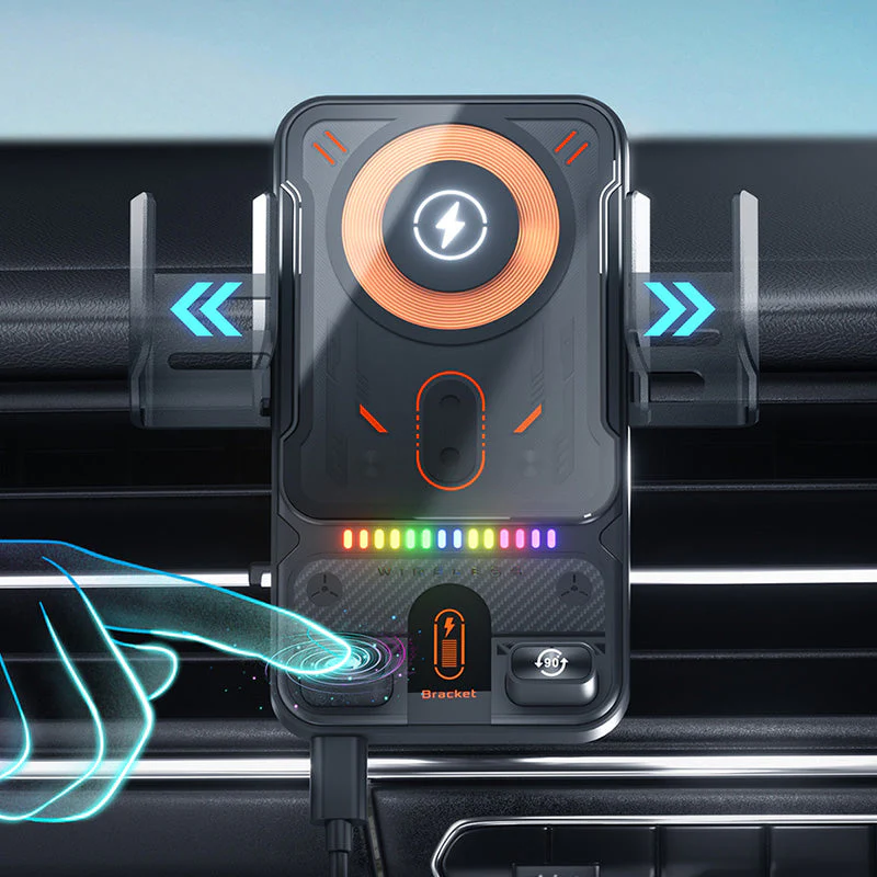 ๐40% OFF!๐ฑ 2-in-1 Car Phone Holder & Wireless Charger โ 360ยฐ Rotation, Strong Grip & Fast Charging ๐ - Image 13