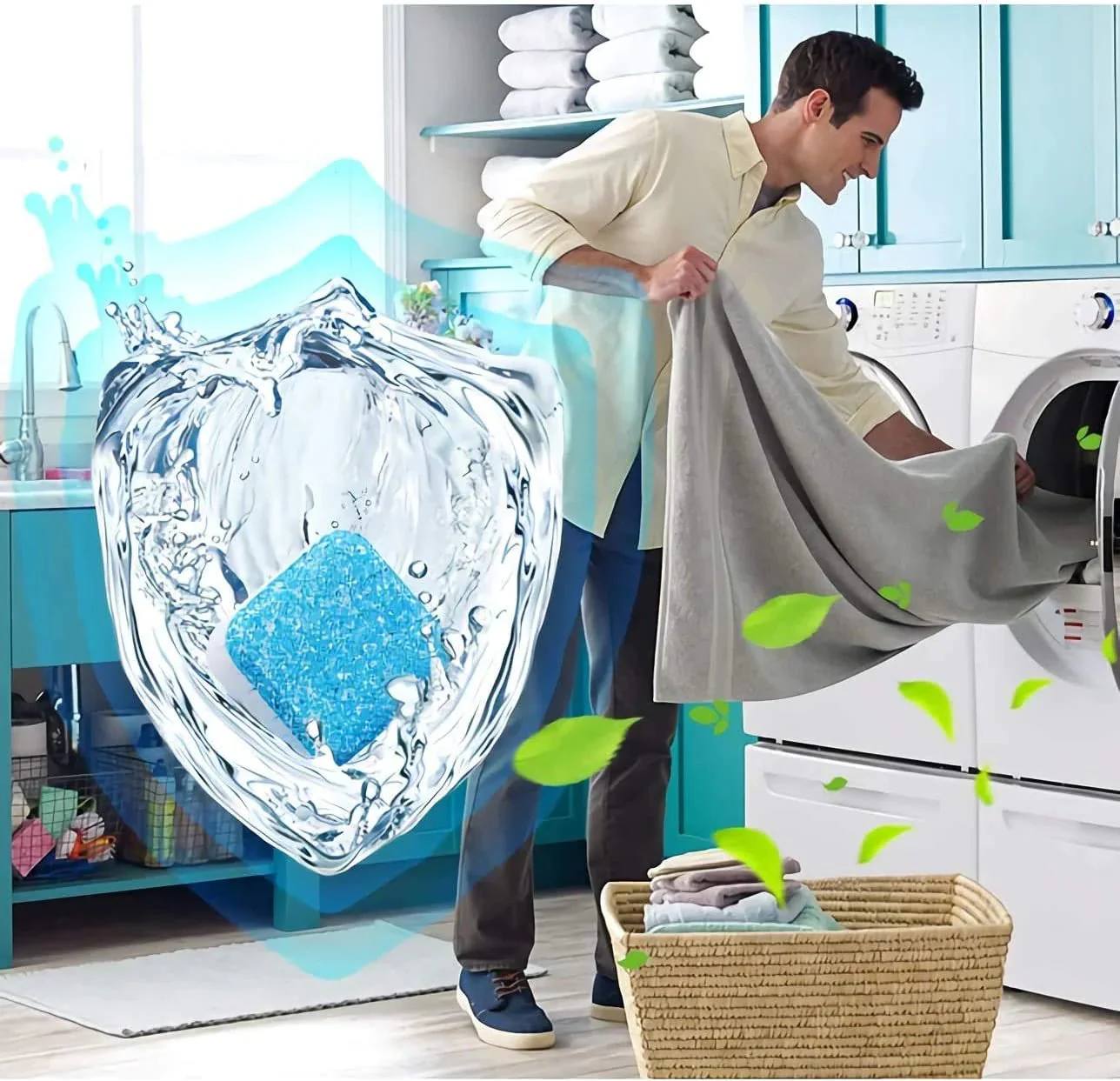 🧼 BUY 2 GET 3 FREE! ✨ Washing Machine Deep Cleaner Tablets – Eliminates 99% Germs, Removes Odors & Prevents Mold 🧽 - Image 11
